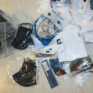Masks Masks and More Masks.  New. Never worn or washed.